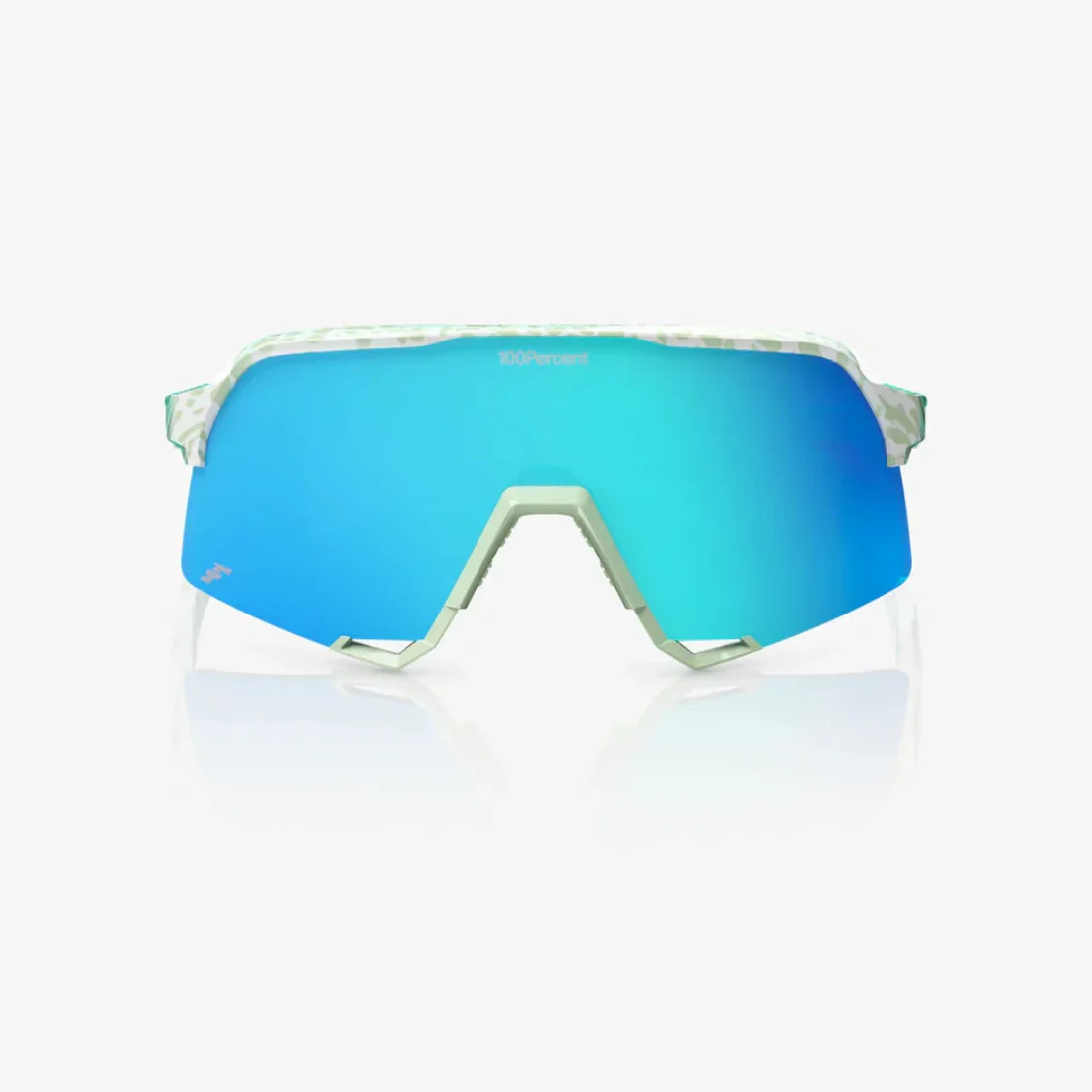 100% S3 LE Elly De La Cruz Sunglasses - Blue Topaz Mirror Lens - Image 2