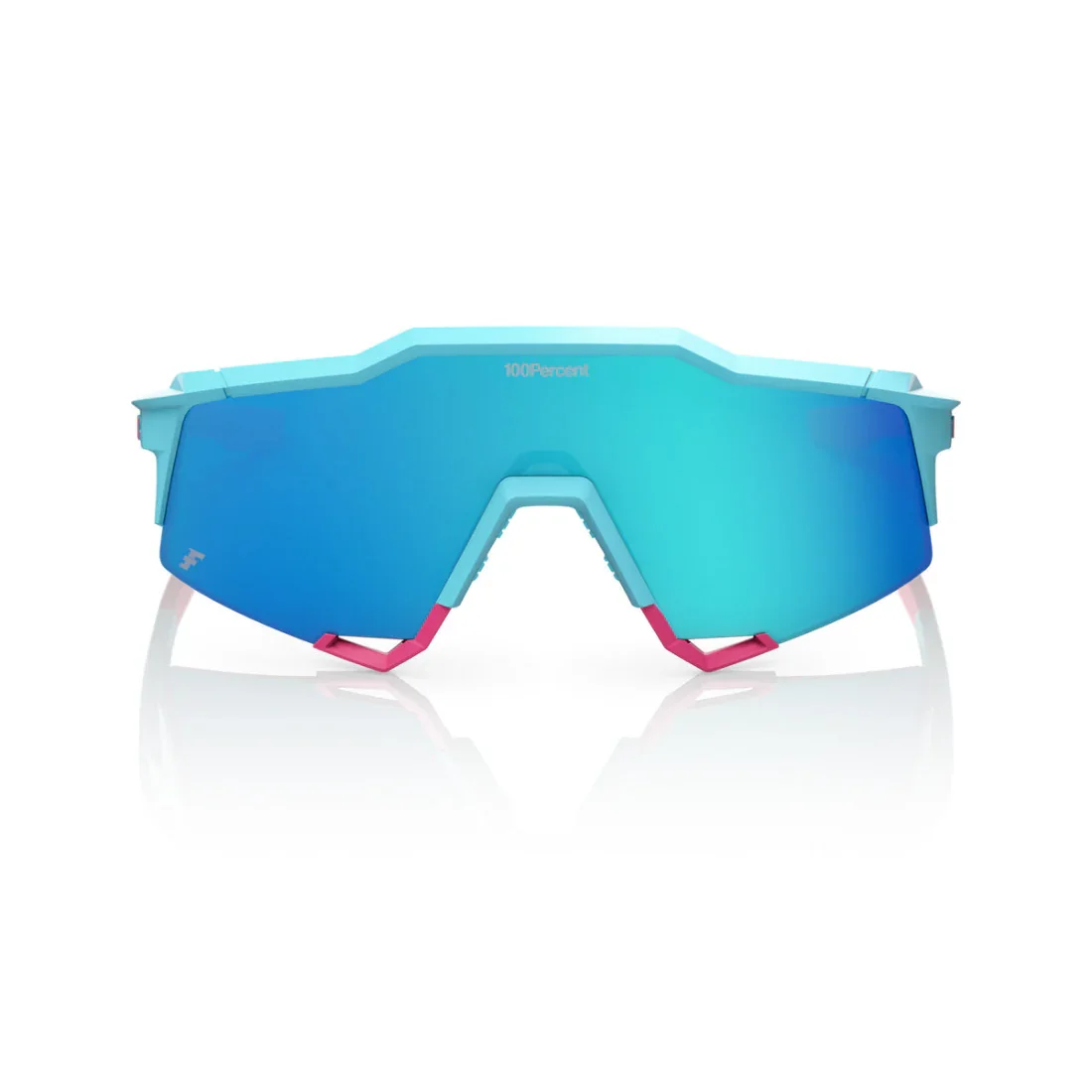 100% Speedcraft LE Tatis 4 Soft Tact Blue - Blue Topaz Mirror Lens - Image 2