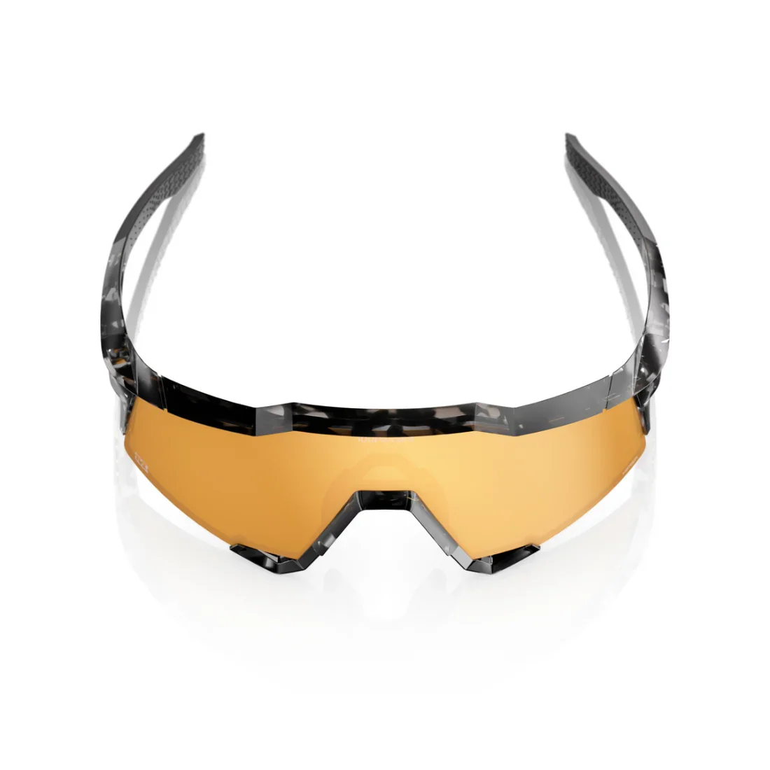100% SPEEDCRAFT Money Mike 3 Polished Black Tortoise - HiPER 24K Gold Mirror Lens - Image 4