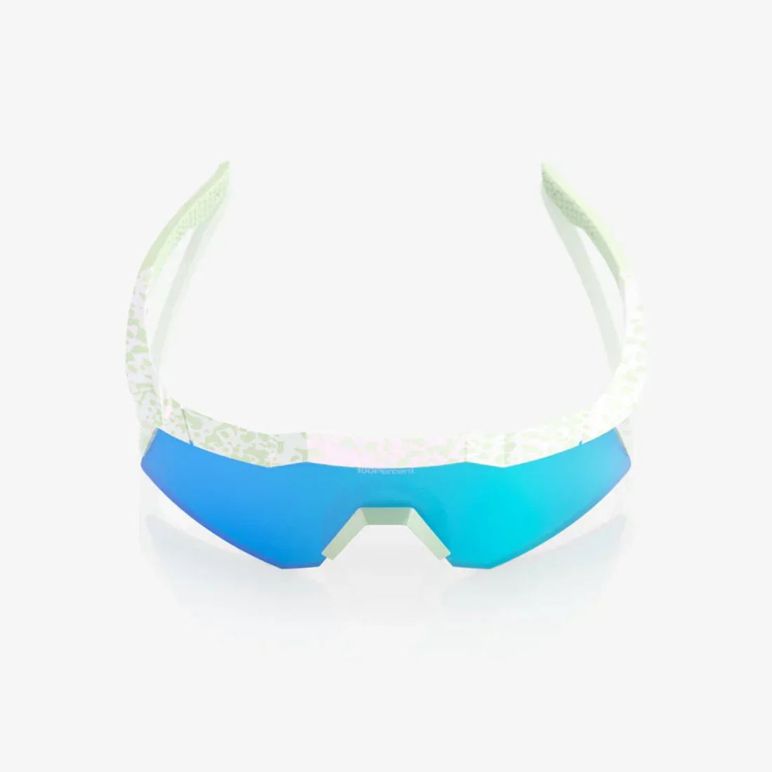 100% Speedcraft XS LE Elly De La Cruz Sunglasses - Blue Topaz Mirror Lens - Image 4