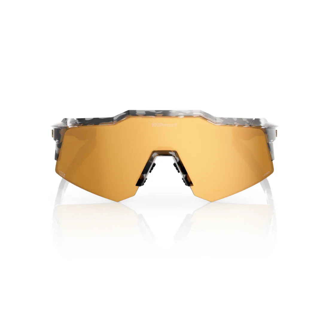 100% SPEEDCRAFT XS Money Mike 3 Polished Black Tortoise - HiPER 24K Gold Mirror Lens - Image 2