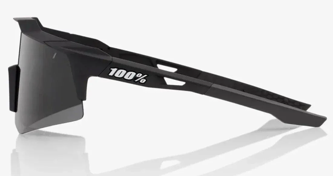 100% SPEEDCRAFT XS Soft Tact Black - Smoke Multilayer Mirror Lens - Image 2