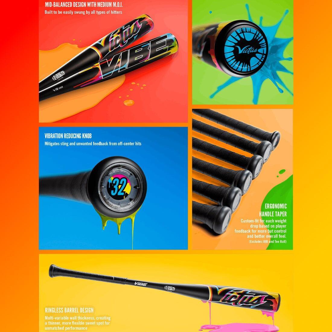 2023 Victus Vibe (-8) 2 3/4" USSSA Baseball Bat: VSBVIB8 - Image 4