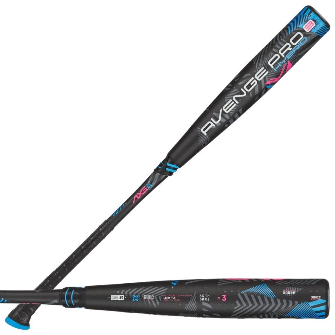 2024 Axe Avenge Pro Hybrid (-3) BBCOR Baseball Bat: L130M - Image 2