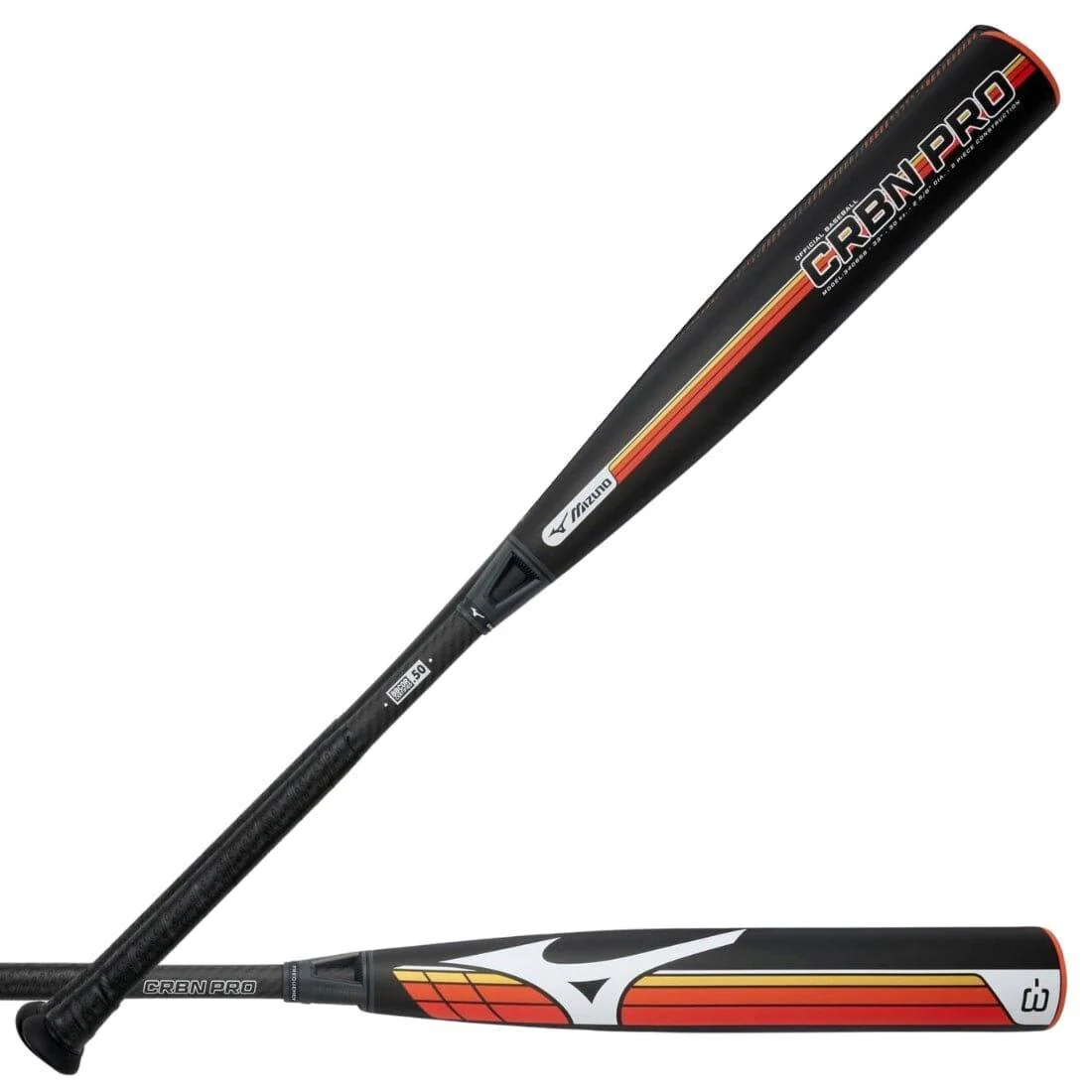 2024 Mizuno CRBN PRO B25 (-3) BBCOR Baseball Bat: 340658 - Image 2