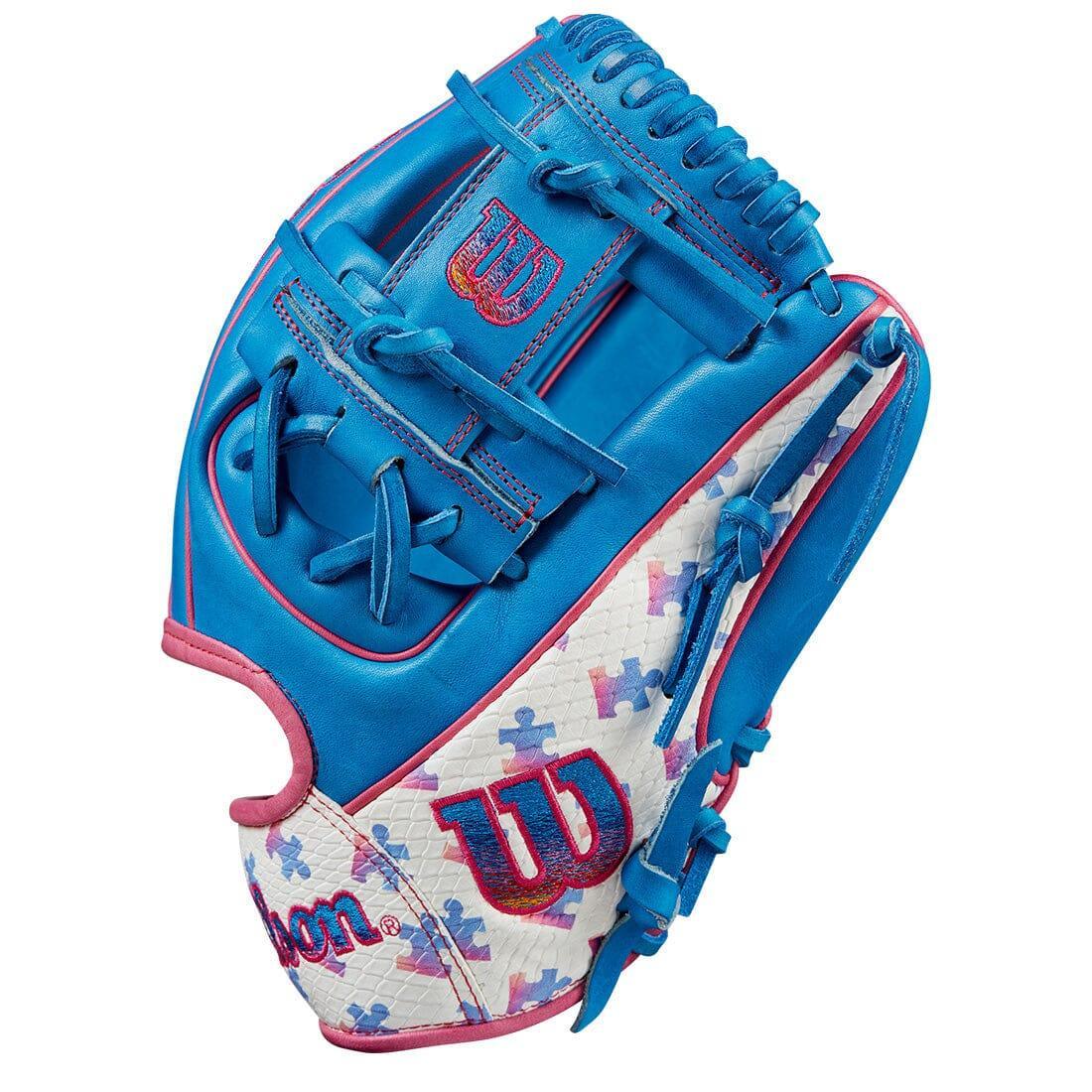2024 Wilson Autism Speaks A2000 1786 11.5” Infield Baseball Glove: WBW102103115 - Image 4