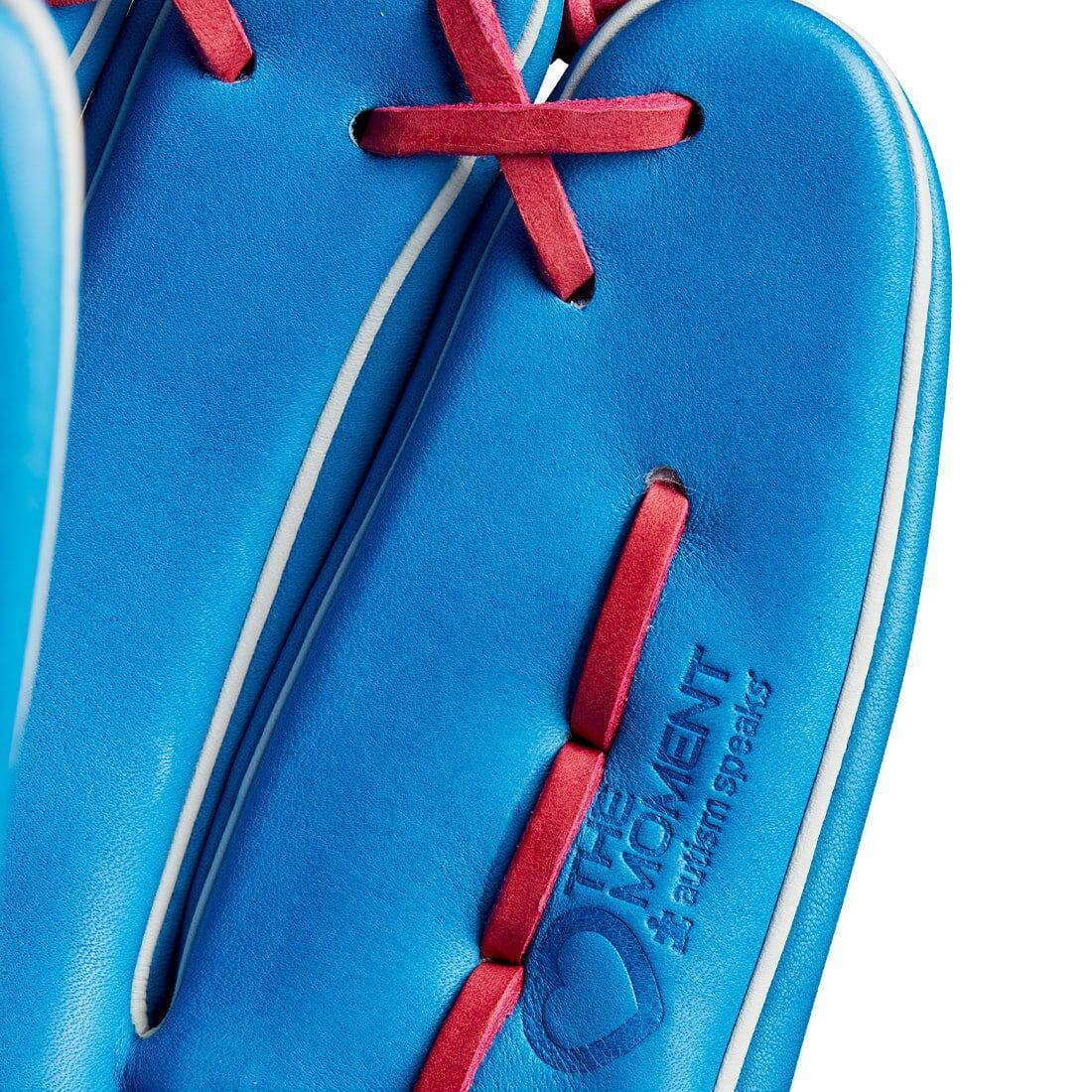 2024 Wilson Autism Speaks A2000 B2 12” Pitcher’s Baseball Glove: WBW10210412 - Image 7