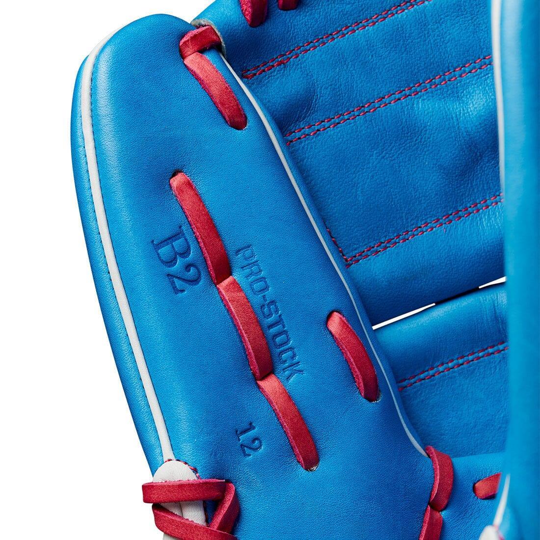 2024 Wilson Autism Speaks A2000 B2 12” Pitcher’s Baseball Glove: WBW10210412 - Image 8