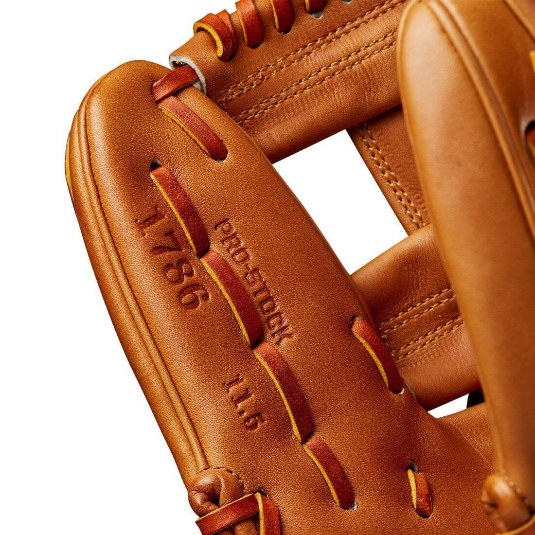 2024 Wilson Glove Day Saddle Tan A2000 1786 11.5” Infield Baseball Glove: WBW102073115 - Image 7