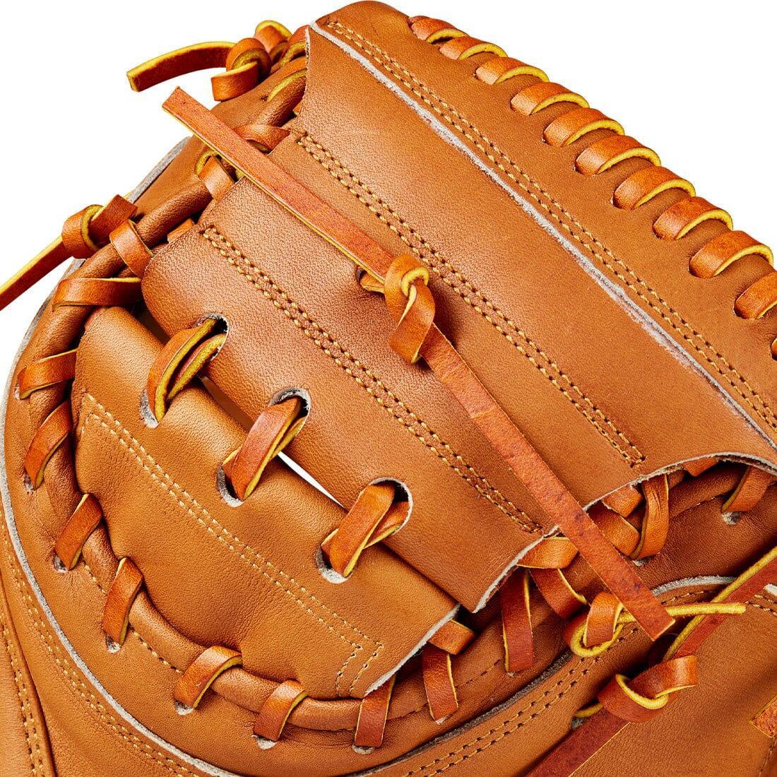 2024 Wilson Glove Day Series Saddle Tan A2000 M23 33.5” Baseball Catcher’s Mitt: WBW102094335 - Image 6