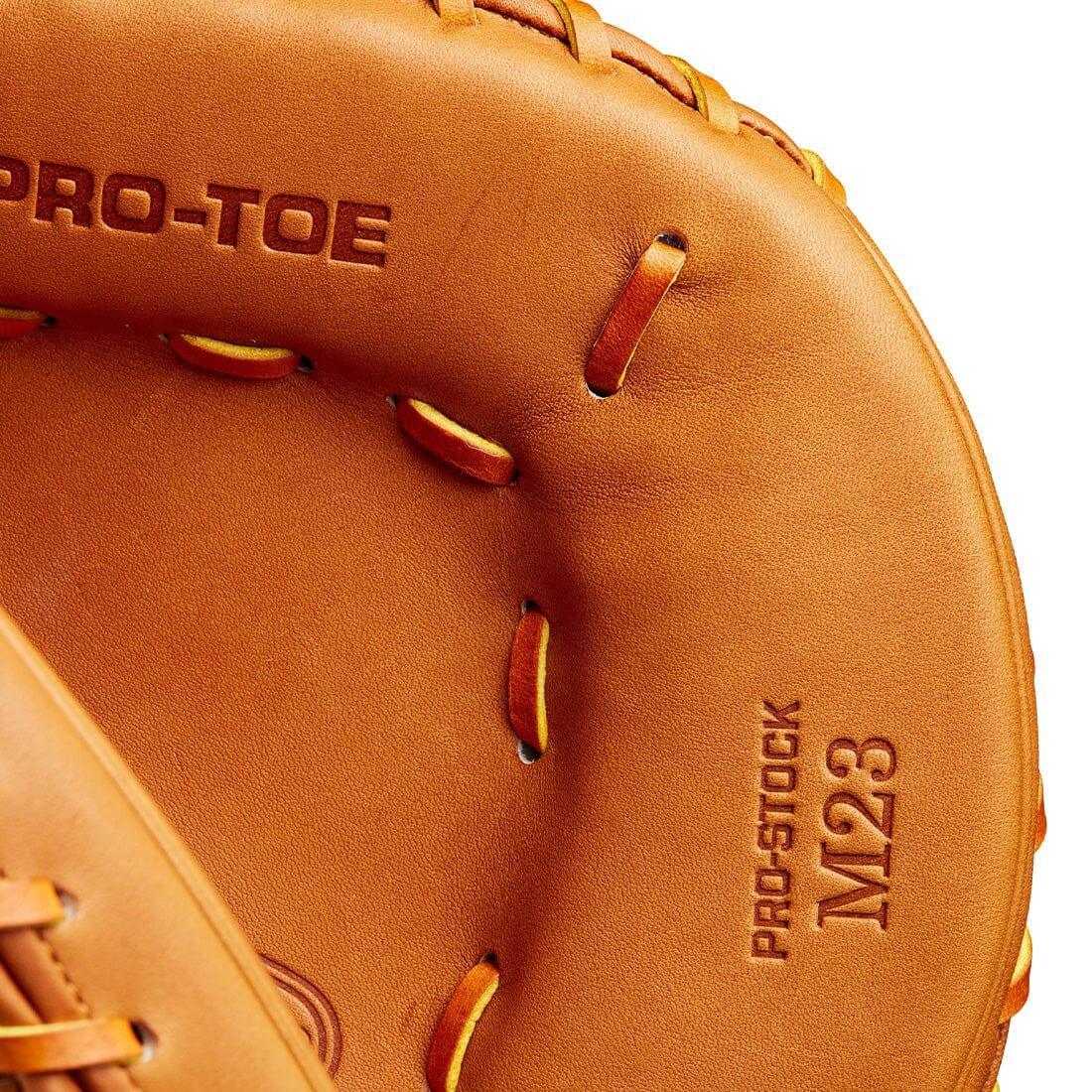 2024 Wilson Glove Day Series Saddle Tan A2000 M23 33.5” Baseball Catcher’s Mitt: WBW102094335 - Image 7