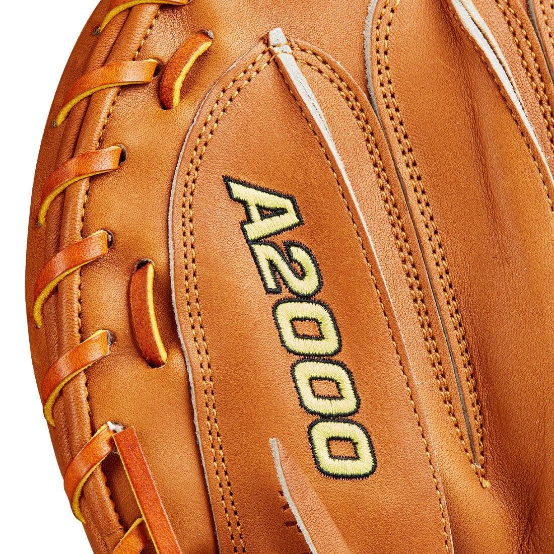 2024 Wilson Glove Day Series Saddle Tan A2000 M23 33.5” Baseball Catcher’s Mitt: WBW102094335 - Image 8