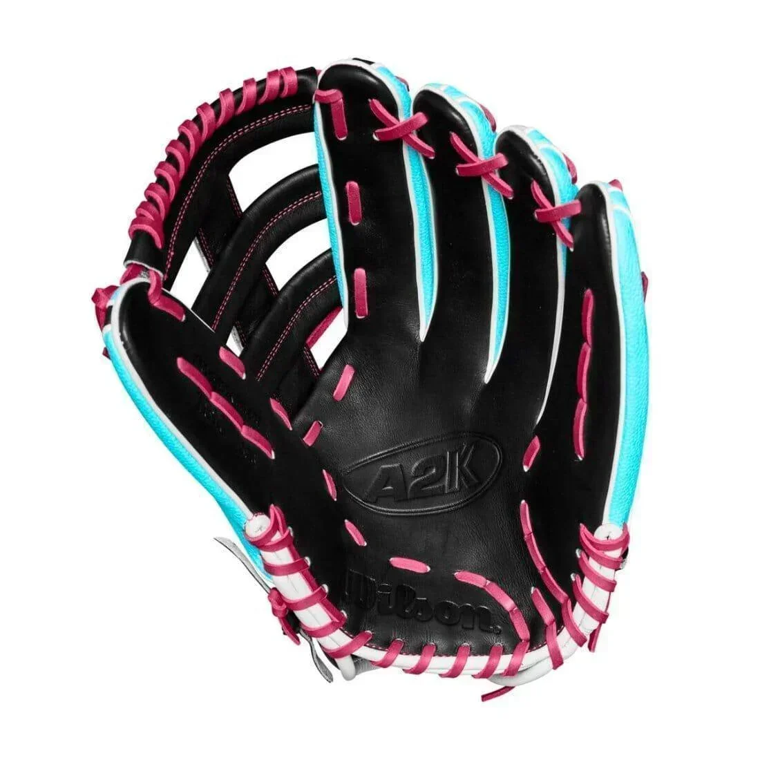 2024 Winter Wilson A2K 1810SS 12.75” Outfield Baseball Glove: WBW1026881275 - Image 2