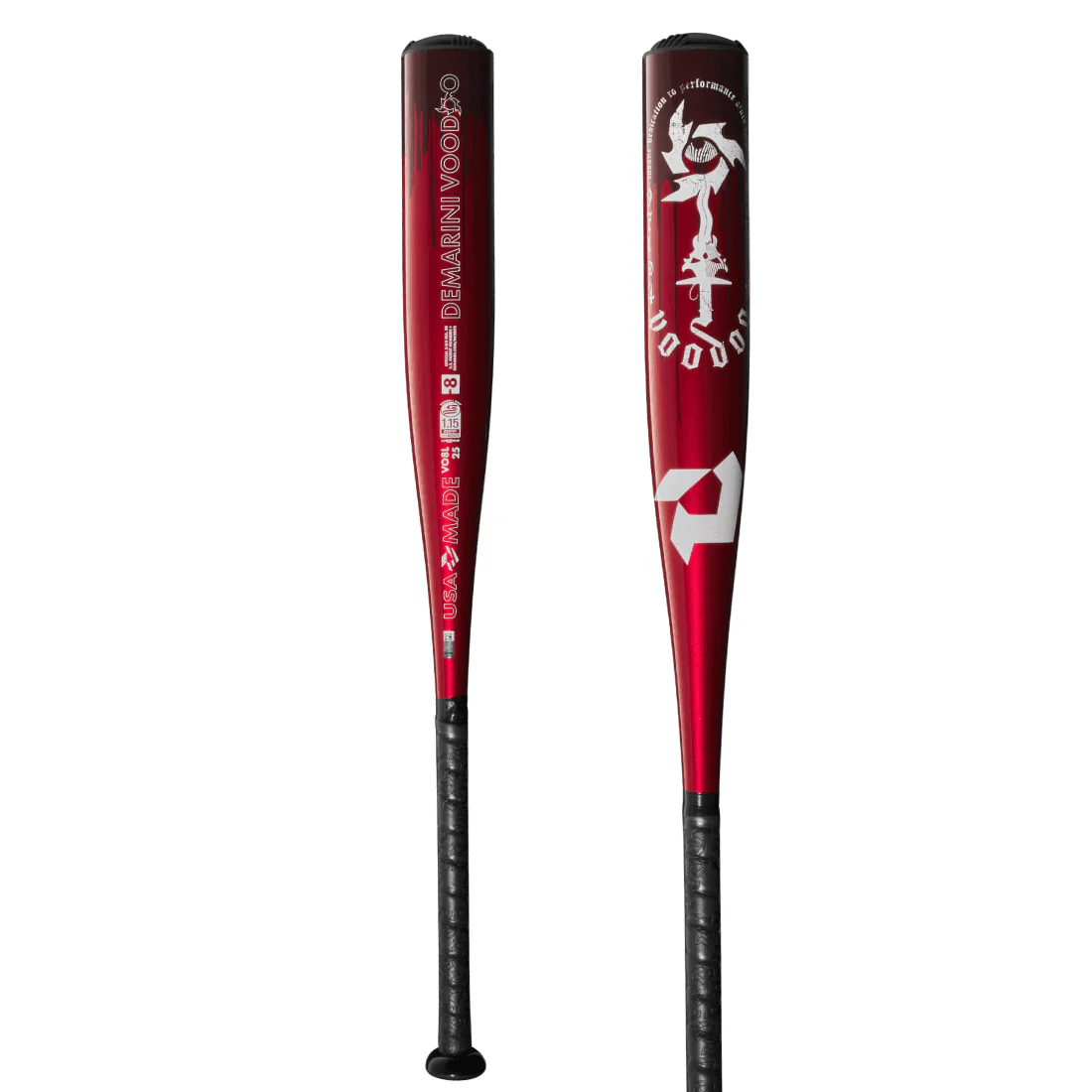 2025 Demarini Voodoo One Piece 2 3/4" USSSA Baseball Bat: -10, -8, -5 - Image 9