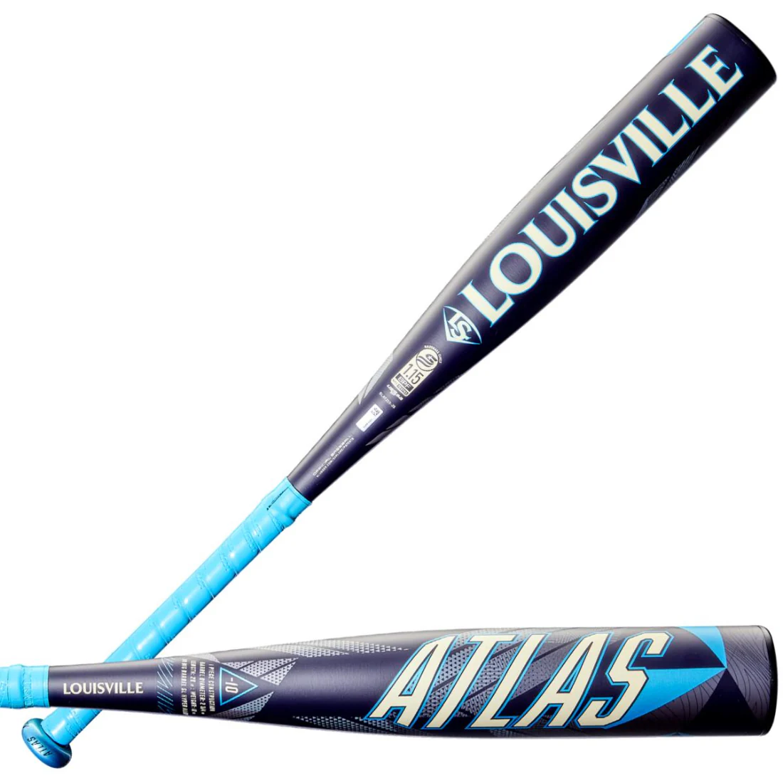 2026 Louisville Slugger Atlas (-10) USSSA Junior Big Barrel Baseball Bat: WBL4124010 - Image 7