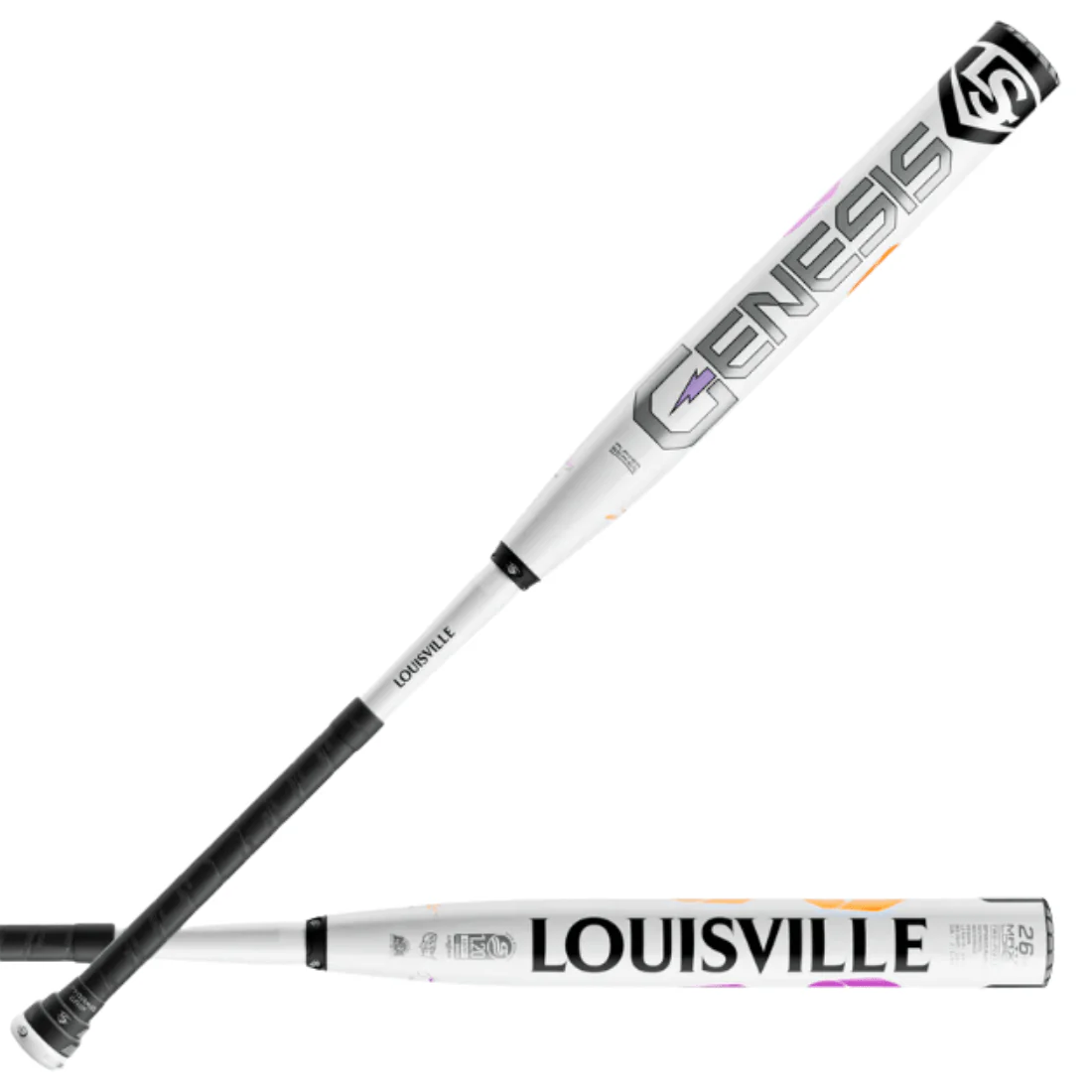 2025 Louisville Slugger Genesis Limited Edition Cancer Awareness 2PC Maxload USSSA Slowpitch Softball Bat - Image 3