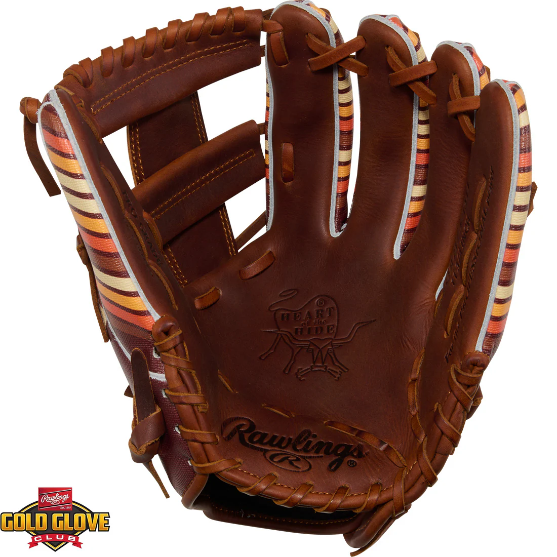2025 Rawlings Heart of the Hide RGGC December 11.75" Infield Baseball Glove: PROR2175-13TI - Image 2