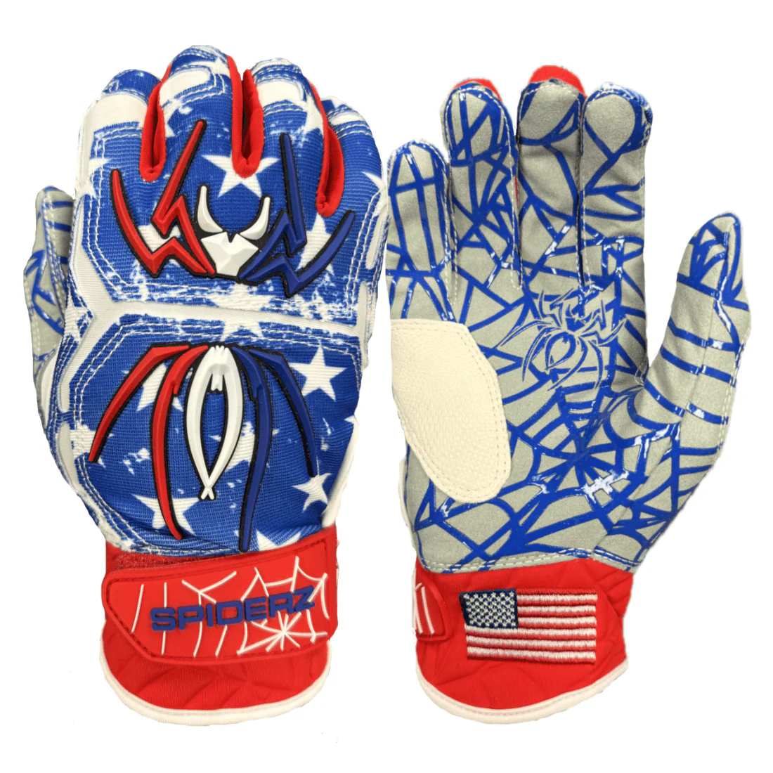 2025 Spiderz Hybrid Batting Gloves - Image 12