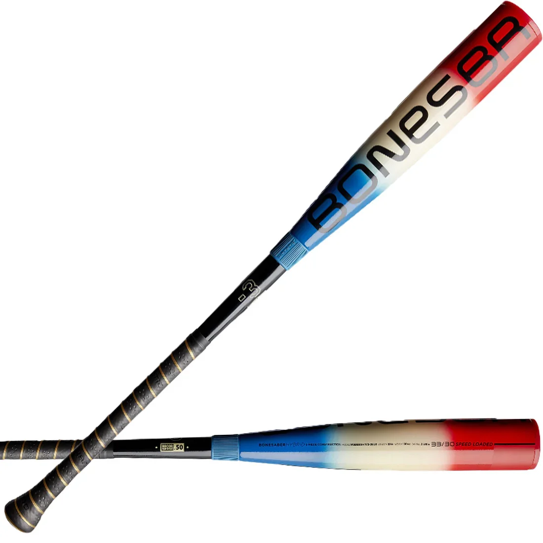2025 Warstic Bonesaber Hybrid Lone Star Edition (-3) BBCOR Baseball Bat - Image 2