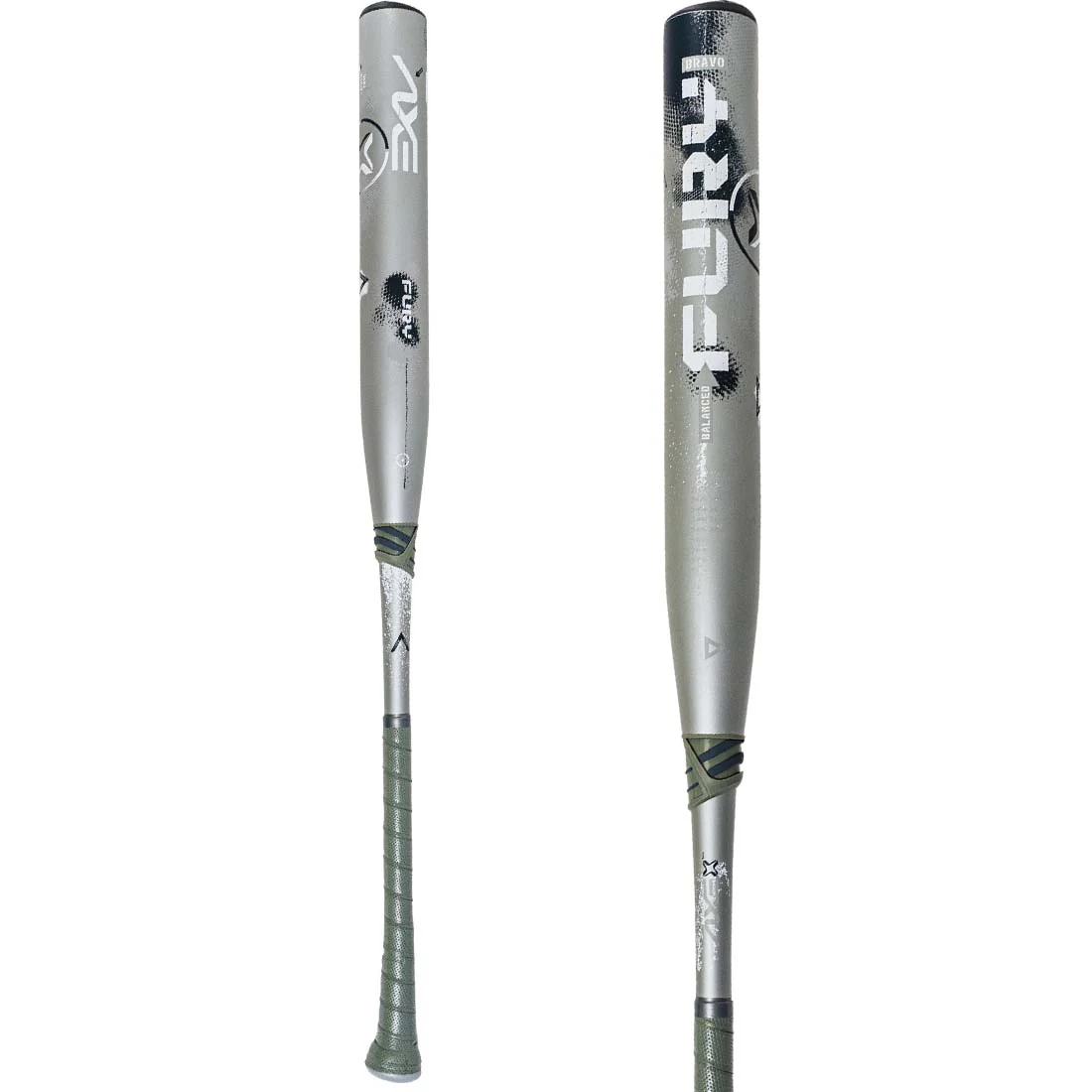 2026 Axe Fury Bravo 13" Balanced USSSA Slowpitch Softball Bat: L154Q-FLR (Flared Handle) - Image 2