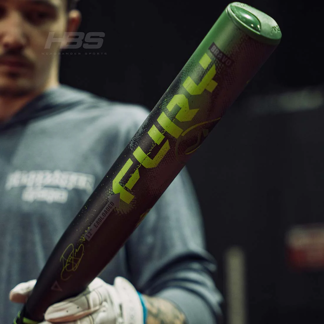 2026 Axe Fury Bravo Radich 12" End Loaded USSSA Slowpitch Softball Bat: L154QR-FLR (Flared Handle) - Image 6