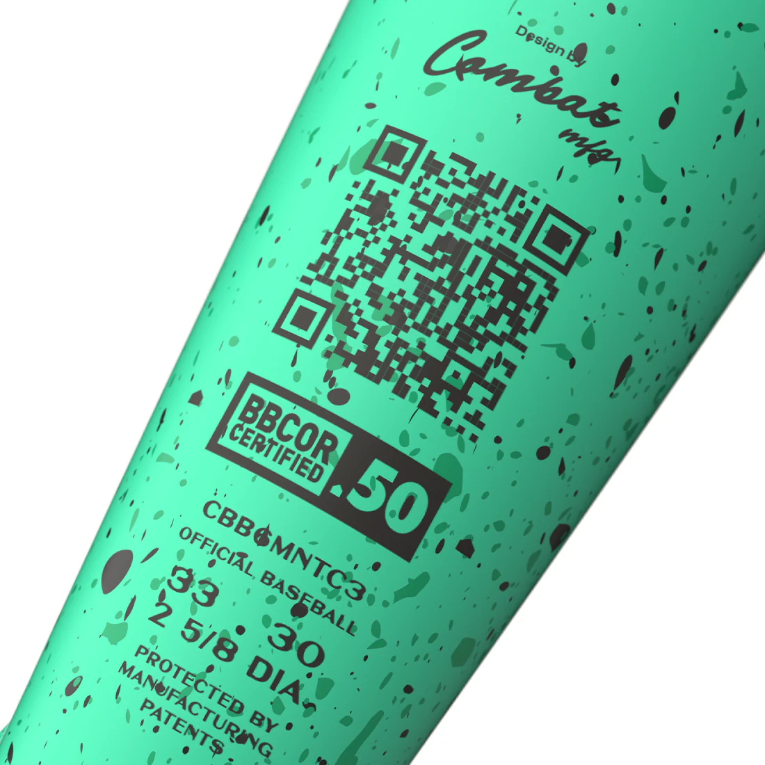 2026 COMBAT MFG Mint Chip SPEC-A1 (-3) BBCOR Baseball Bat: CBB6MNTC3 - Image 5