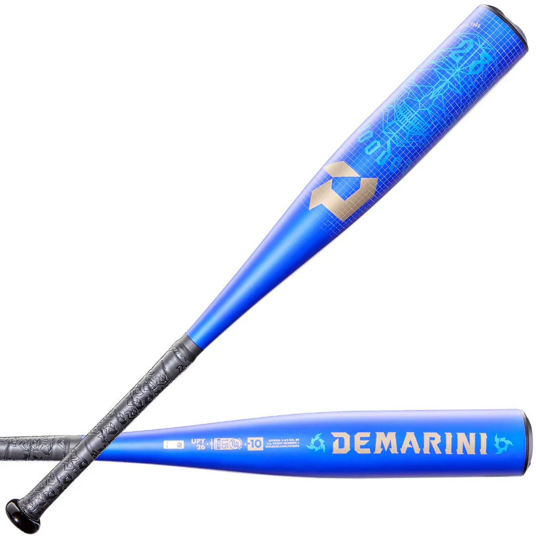 2026 DeMarini Voodoo One 2 3/4" (-10) Junior Big Barrel Baseball Bat: WBD2600010 - Image 2