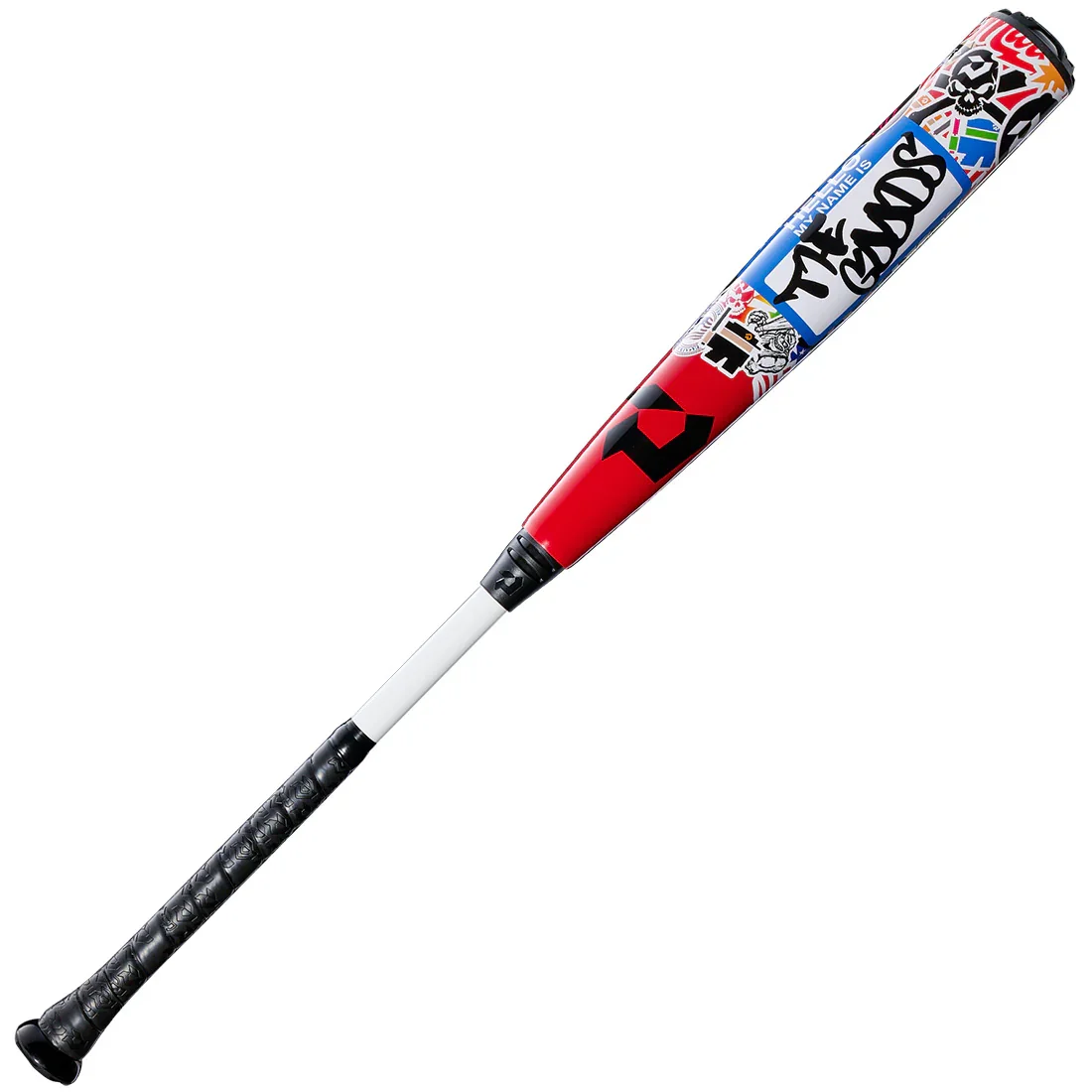 2026 DeMarini The Goods "Sticker Bomb" (-3) BBCOR Baseball Bat: WBD2653010 - Image 3