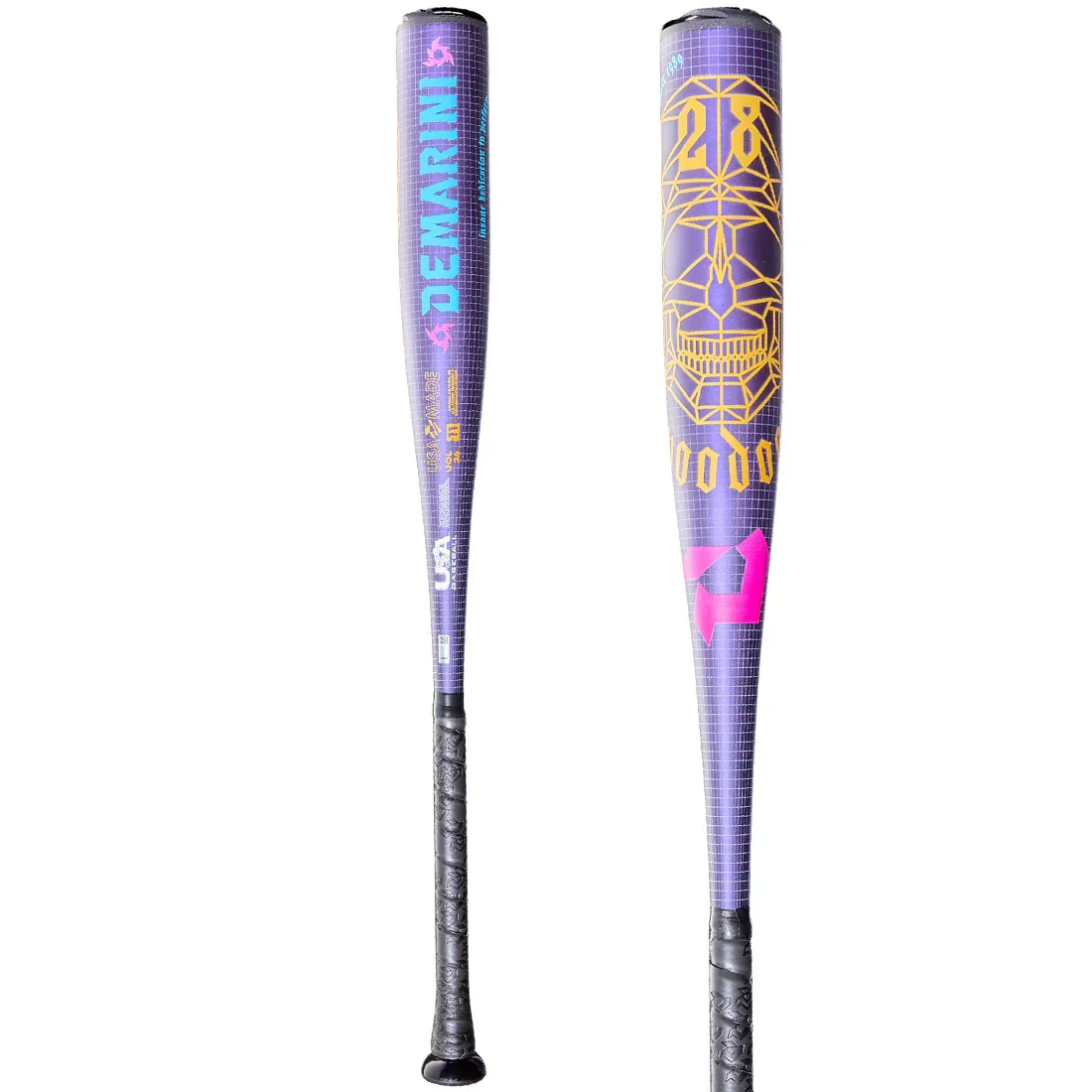 2026 DeMarini Voodoo One USA Baseball Bat: -11, -5 - Image 3