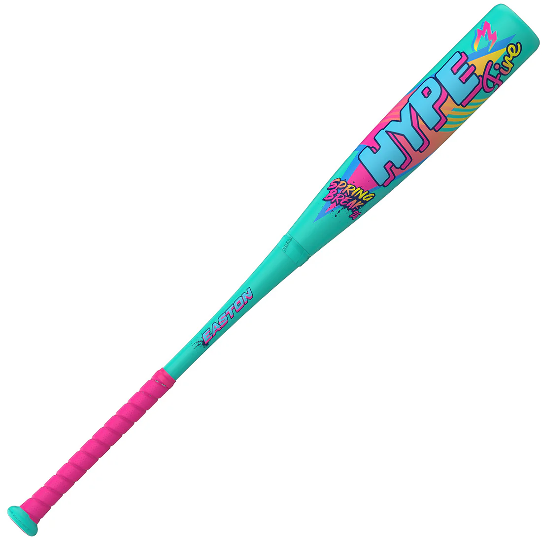 2026 Easton Hype Fire "Spring Break" Teal 2 5/8" USA Baseball Bat: -11, -10 - Image 3