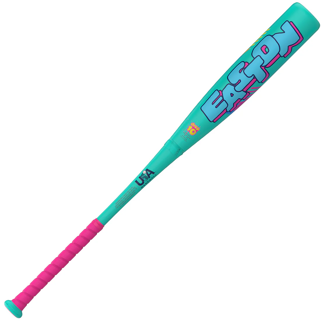 2026 Easton Hype Fire "Spring Break" Teal 2 5/8" USA Baseball Bat: -11, -10 - Image 4