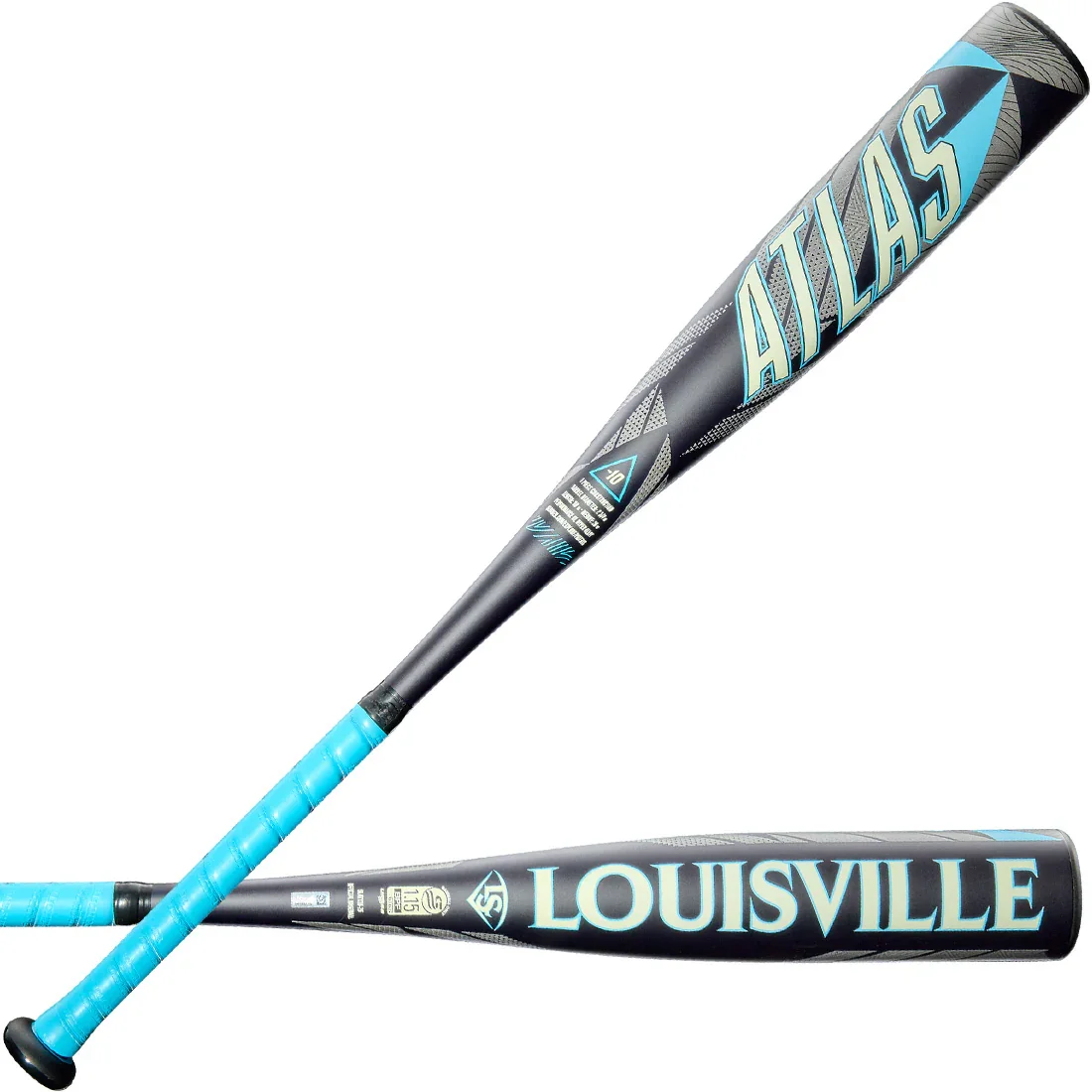 2026 Louisville Slugger Atlas 2 3/4" USSSA Baseball Bat: -10, -8, -5 - Image 2