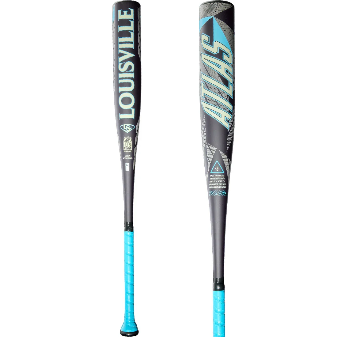 2026 Louisville Slugger Atlas 2 3/4" USSSA Baseball Bat: -10, -8, -5 - Image 9