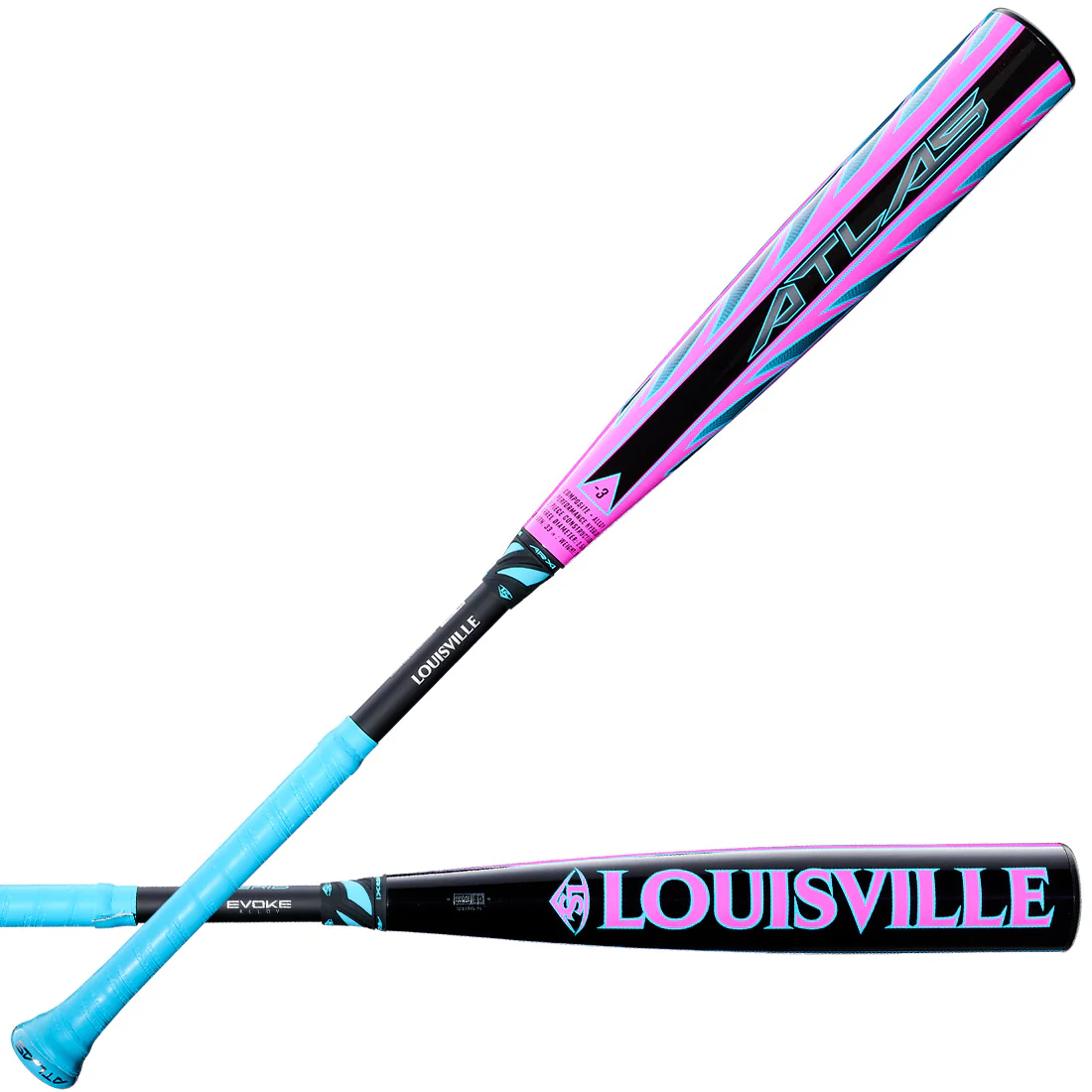 2026 Louisville Slugger Atlas Hybrid (-3) BBCOR Baseball Bat: WBL4114010 - Image 2