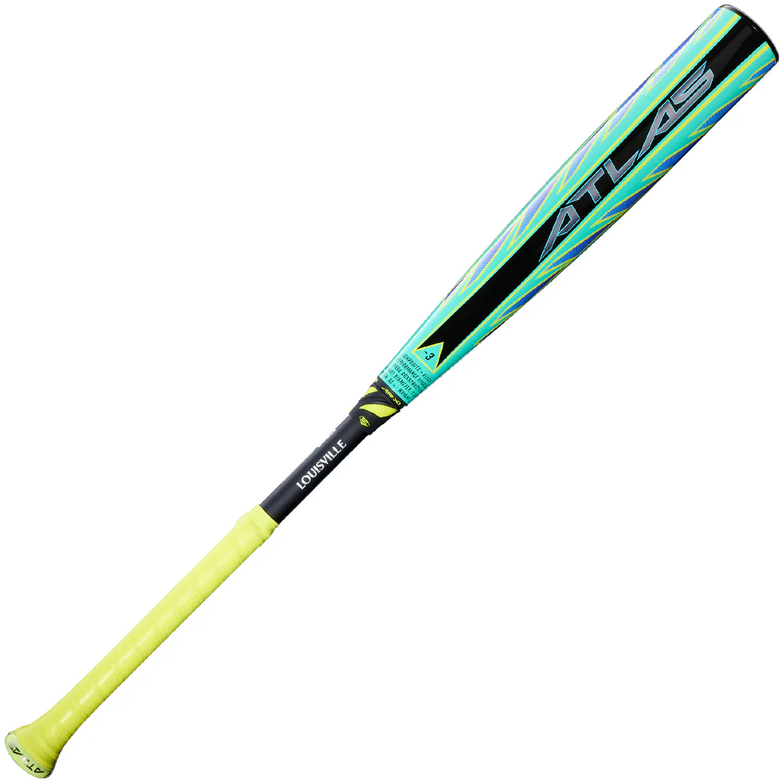 2026 Louisville Slugger Atlas Hybrid (-3) BBCOR Baseball Bat: WBL4231010 - Image 3