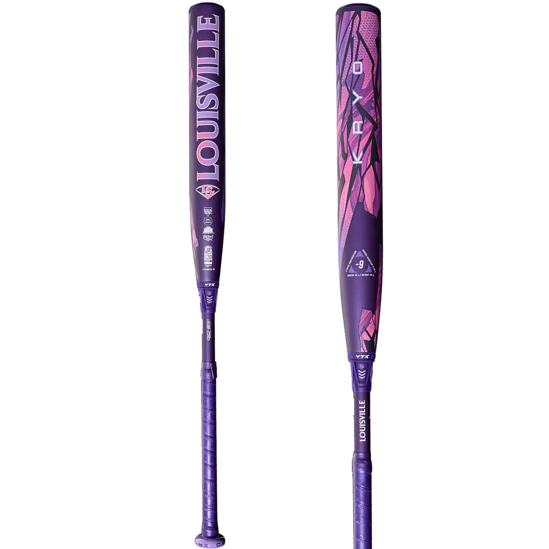 2026 Louisville Slugger Kryo Thundernight Fastpitch Softball Bat: -11, -10, -9, -8 - Image 3