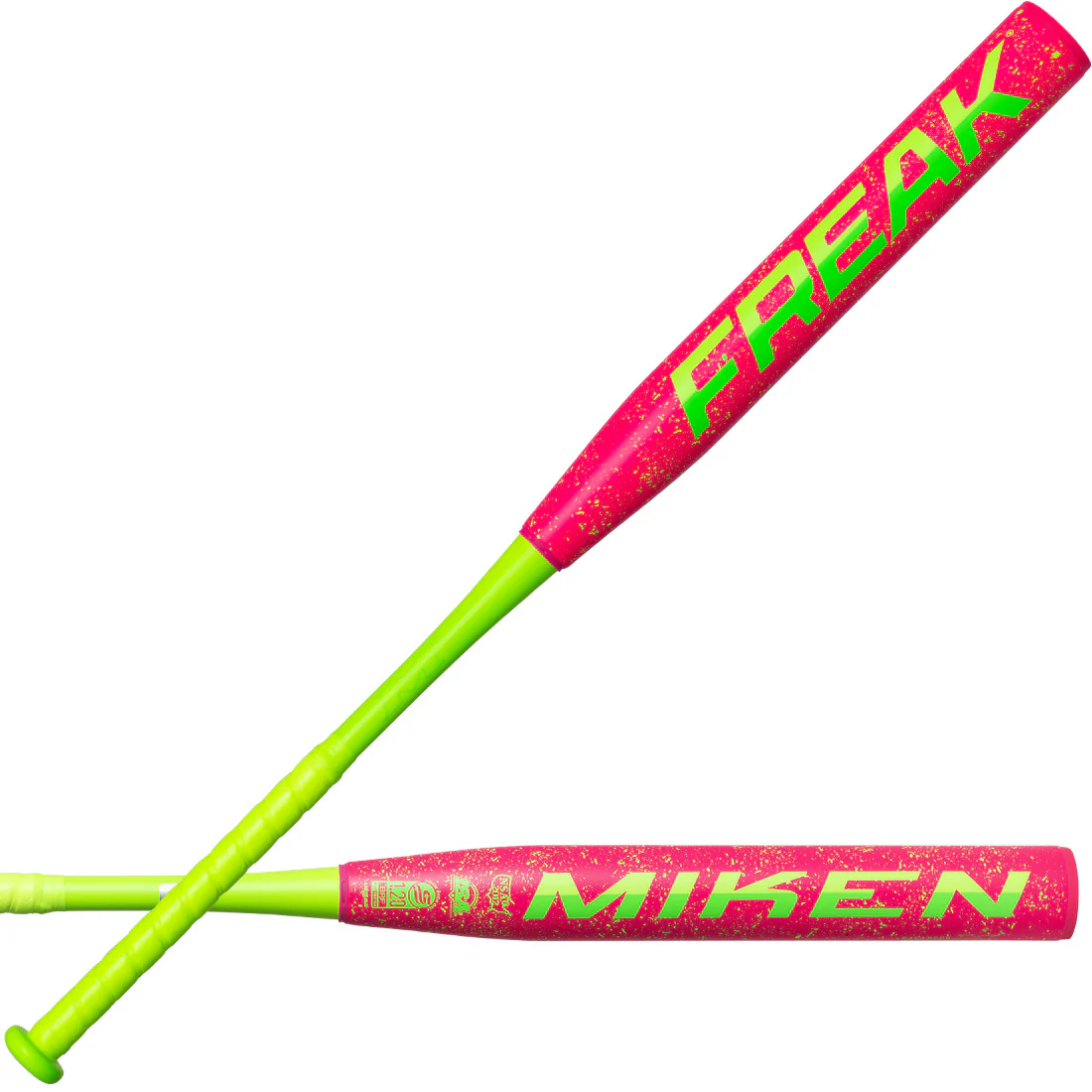 2026 Miken Freak "Splatter Series" 13.5" 2PC Balanced USSSA Slowpitch Softball Bat: MSU6FRKB - Image 2