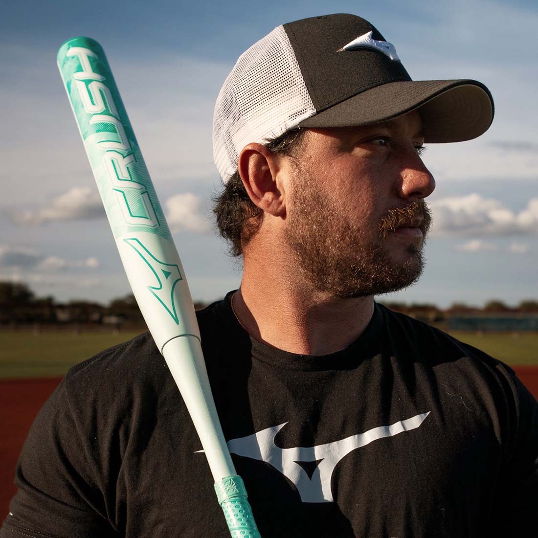 2026 Mizuno Crush Andy Purcell Signature 13" End Loaded USSSA Slowpitch Softball Bat - Image 3