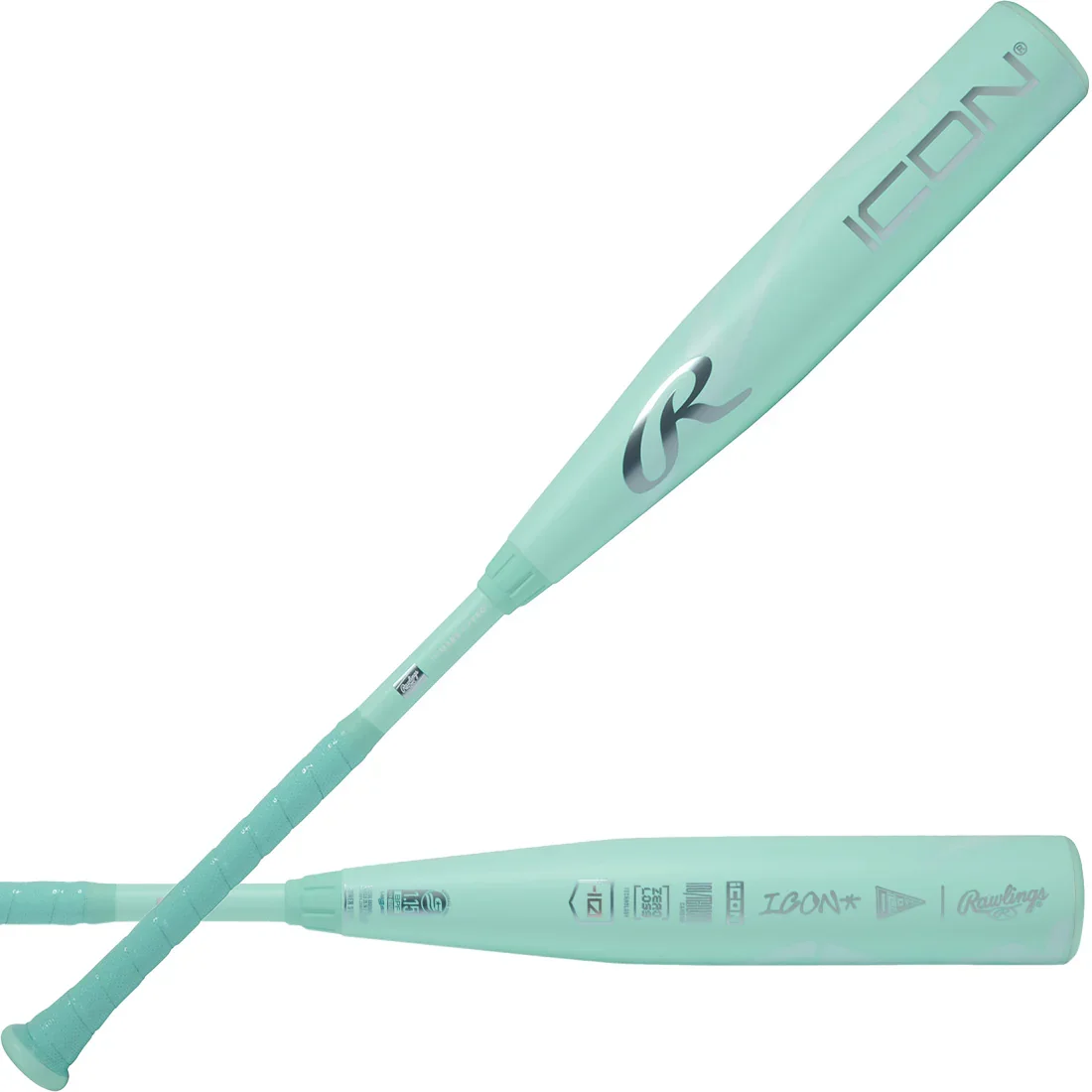 2026 Rawlings Icon 2 3/4" USSSA Baseball Bat: -10, -8, -5 - Image 2