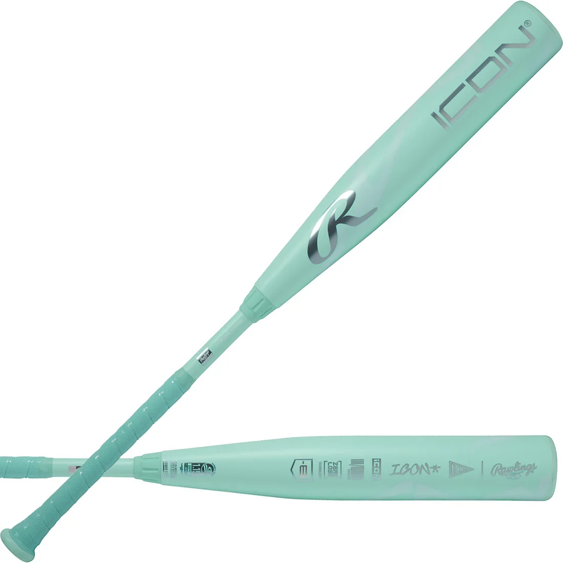 2026 Rawlings Icon 2 3/4" USSSA Baseball Bat: -10, -8, -5 - Image 6