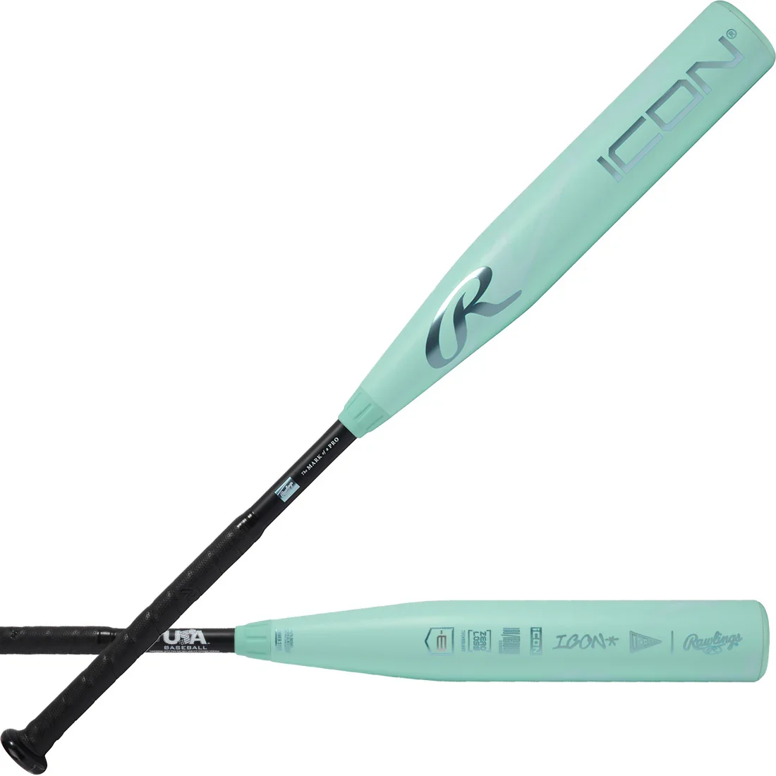 2026 Rawlings Icon 2 5/8" USA Baseball Bat: -12, -10, -8, -5 - Image 10