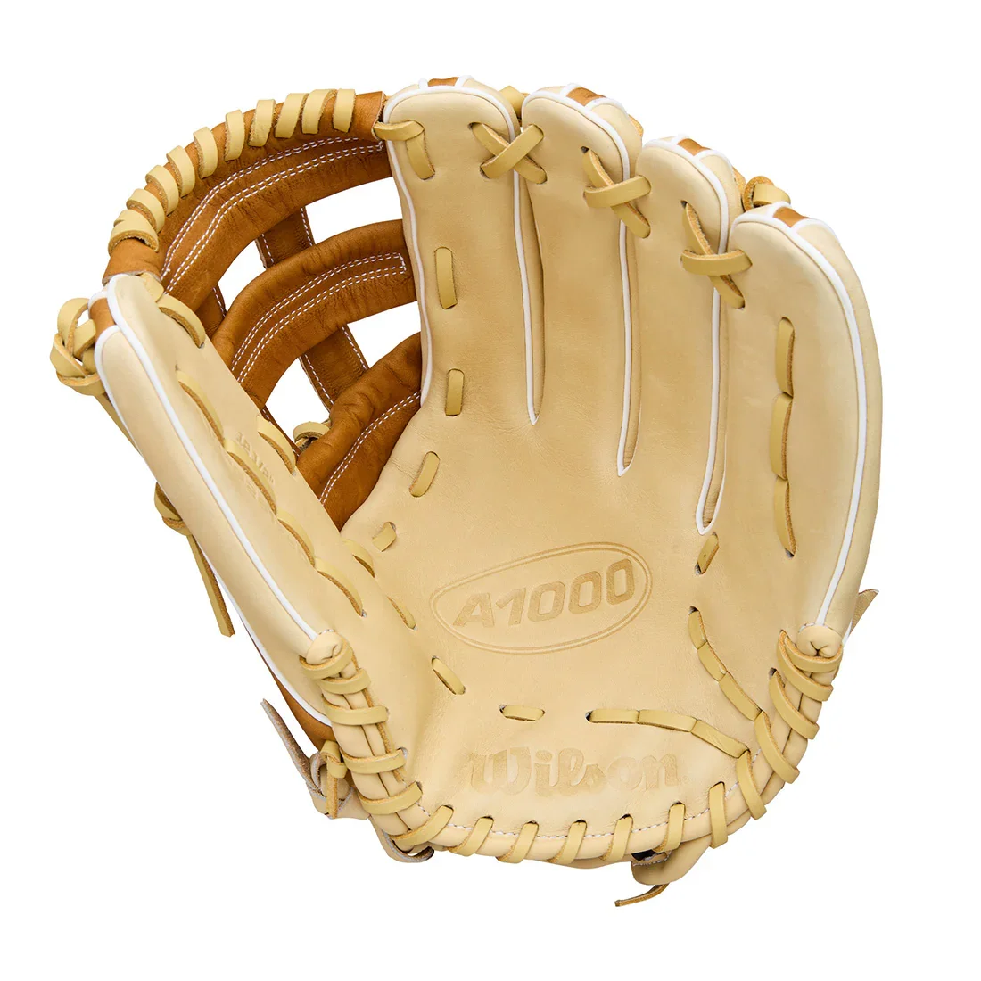 2026 Wilson A1000 1750 12.5" Outfield Baseball Glove: WBW103964125 - Image 2