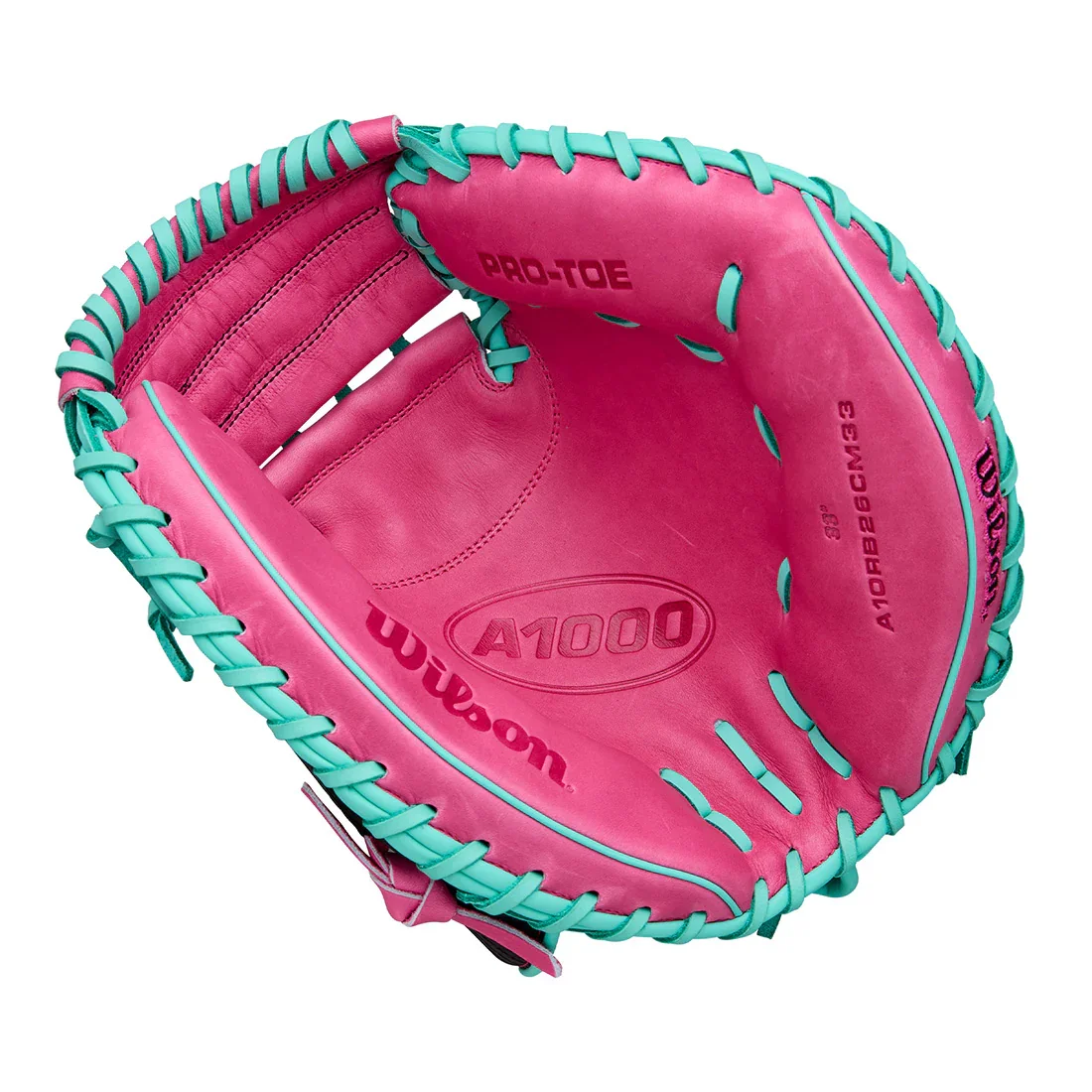 2026 Wilson A1000 CM33 33" Baseball Catcher's Mitt: WBW10396633 - Image 2