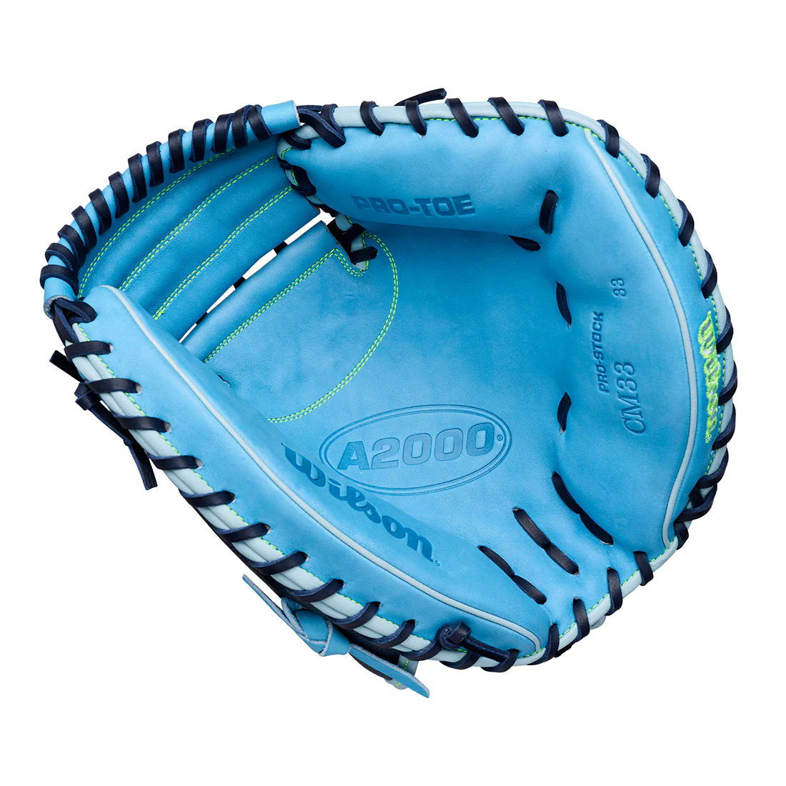 2026 Wilson A2000 CM33SS 33" Summer Collection Baseball Catcher's Mitt: WBW10460433 - Image 2