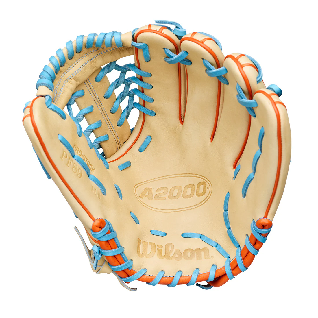 2026 WIlson A2000 PF89 11.5" Summer Collection Infield Baseball Glove: WBW104602115 - Image 2