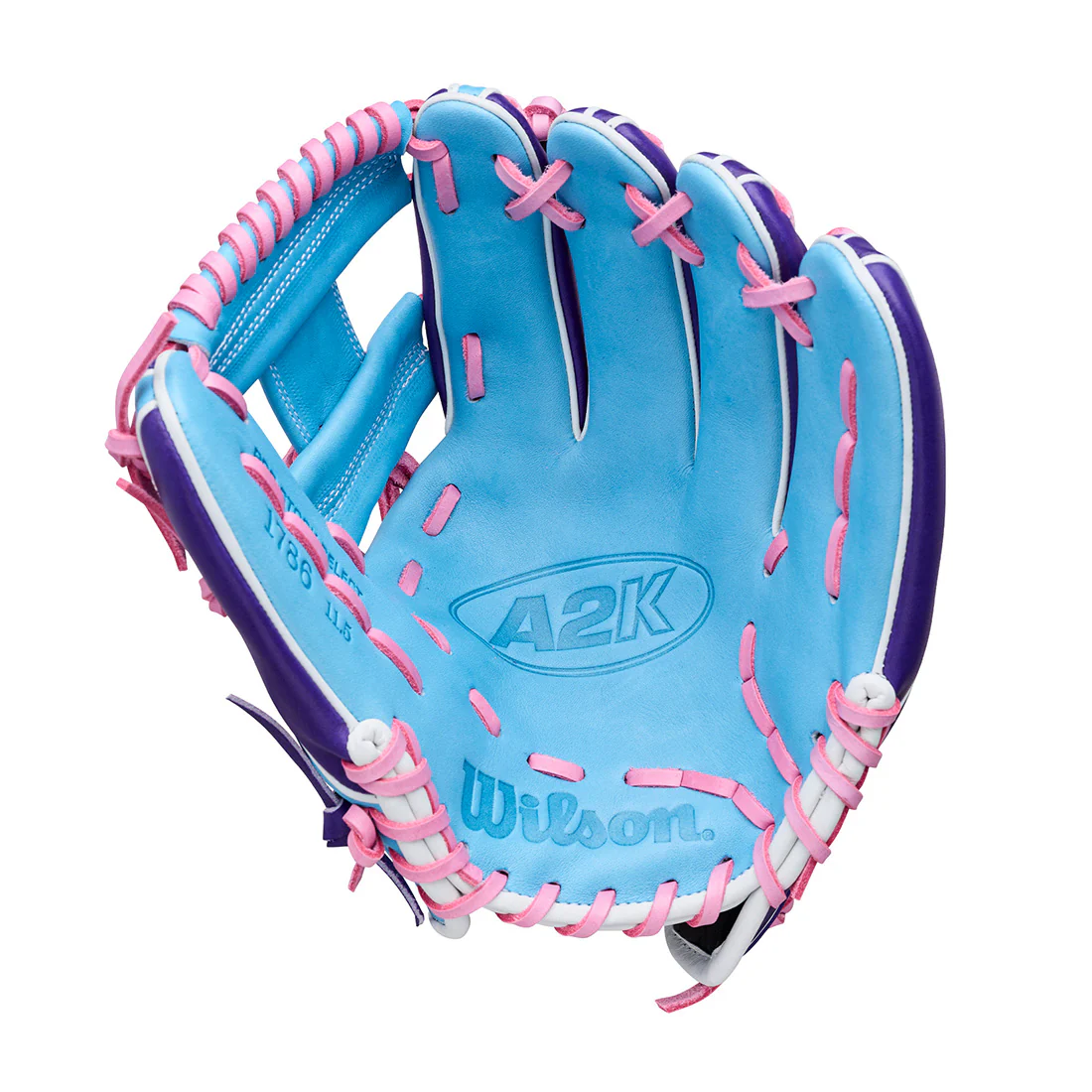 2026 Wilson A2K 1786 11.5" Summer Collection Infield Baseball Glove: WBW104611115 - Image 2