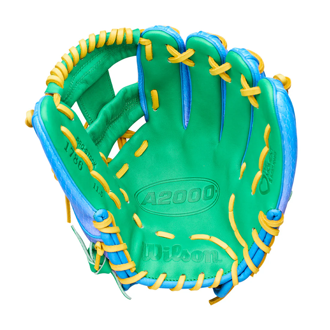 2026 Wilson Love The Moment A2000 1786SS Noah's Edition 11.5" Infield Baseball Glove: WBW104826115 - Image 2