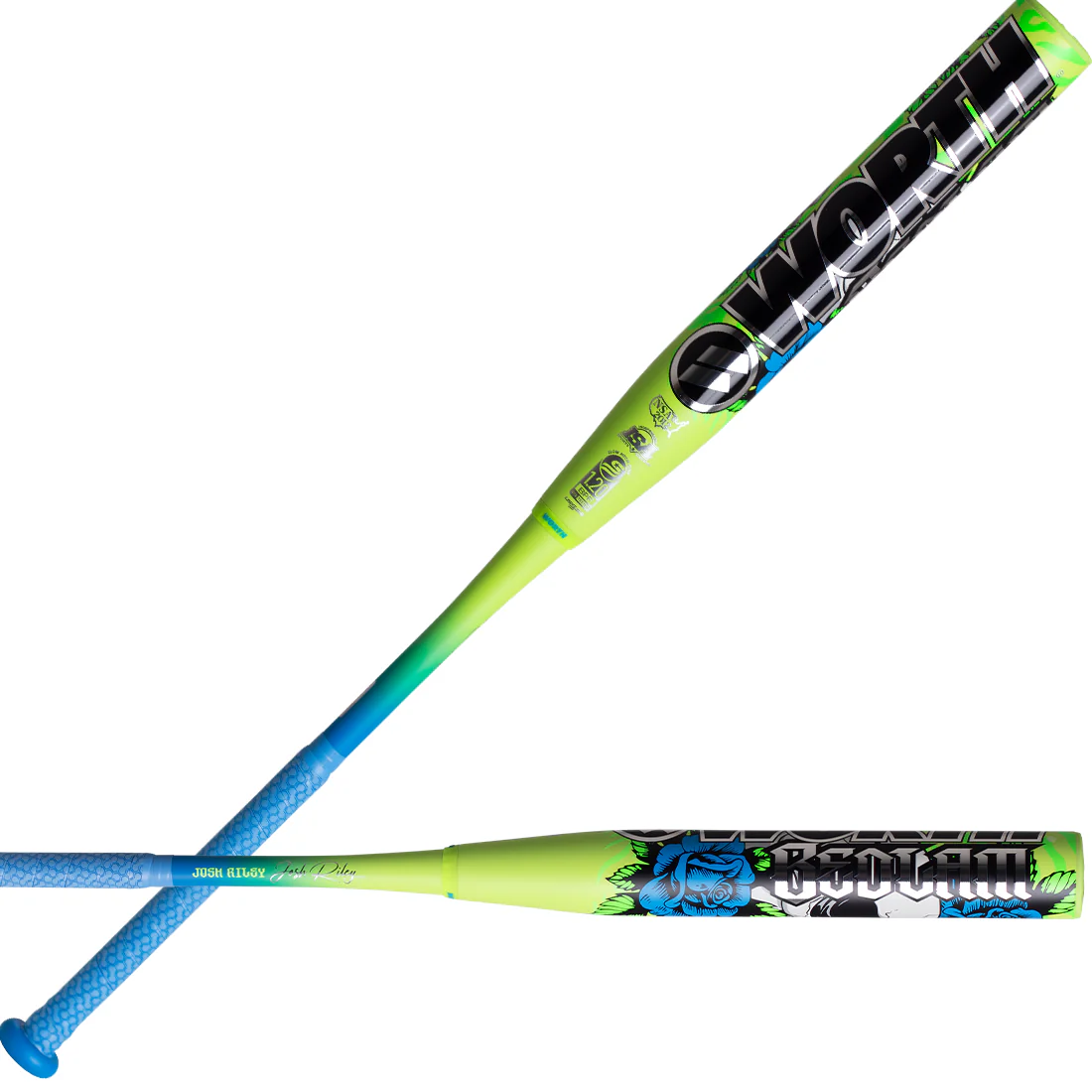 2026 Worth Bedlam Josh Riley 12.5" 2PC End Load USSSA Slowpitch Softball Bat: WSU6JRBEDL - Image 2