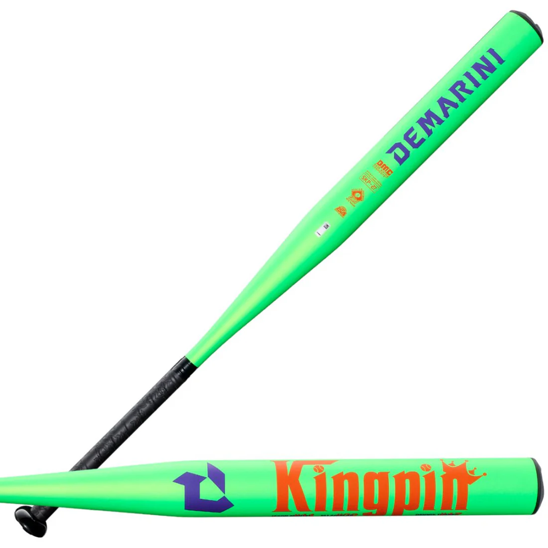 2027 DeMarini Kingpin 13.5"  Midload Senior Softball Slowpitch Bat: WBD2693010 - Image 7