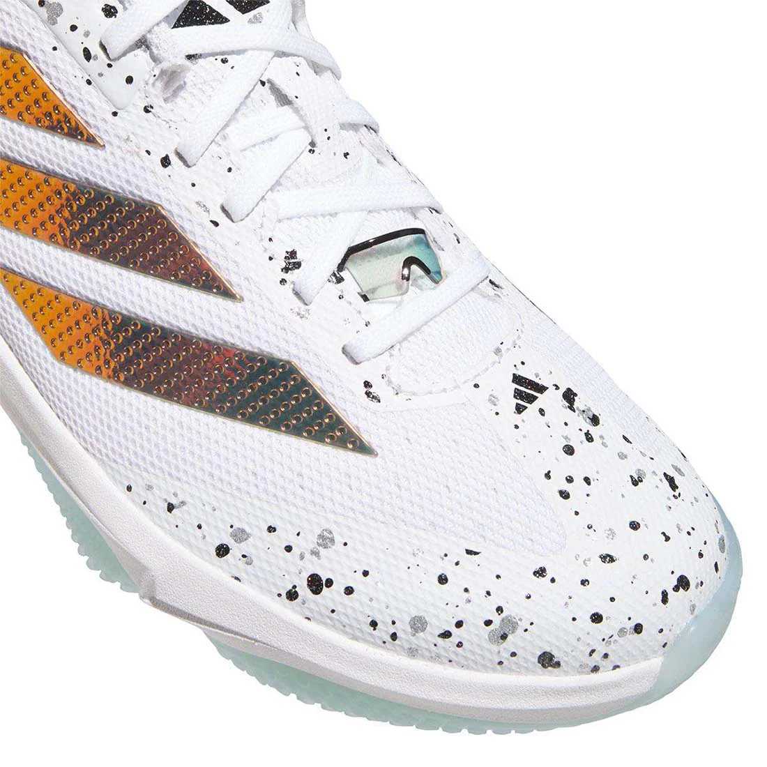 Adidas Adizero Impact 2.0 Shades Turf Baseball Shoe: White/Iridescent - Image 8